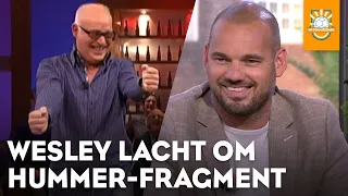 Wesley Sneijder kan wel lachen om Hummer-fragment | DE ORANJEZOMER