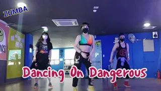 ZUMBA/Dancing On Dangerous/Imanbek,Sean Paul/zumbafitness/ elisamo