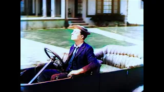 4K AI Colorized | Some of Buster Keaton's most amazing stunts - DeOldify