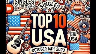 Billboard Hot 100 Top Singles This Week (October 14th, 2023)