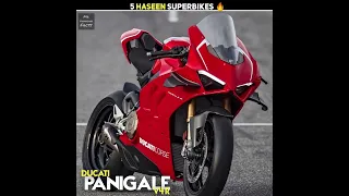 Top 5 Beautiful Superbikes In World 🔥🏍️ || Mr Unknown Facts || #shorts