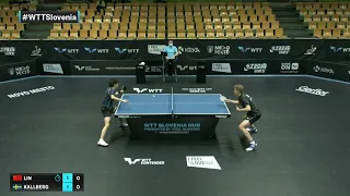 Lin Gaoyuan vs Anton Kallberg | WTT Contender Novo Mesto 2021 | MS | QF