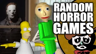 Random Horror Games I found online (Full Stream)