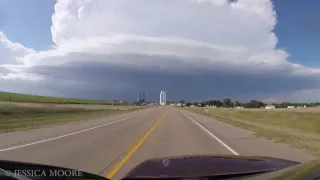 Timelapse of a developing supercell - Bridgeport, NE