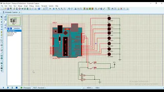 smart stair lights by Arduino in flowcode