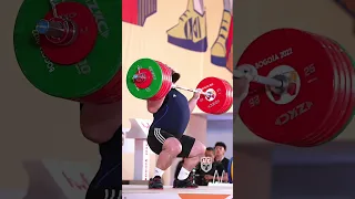 Gor Minasyan 🇧🇭 250kg / 551lb C&J PR and Asian Record!#cleanandjerk #slowmotion #weightlifting
