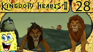 Simba VS Scar, am Königsfelsen / Kingdom Hearts II #28 {PS2 ORIGINAL HARDWARE} / Ger Dub / Edited LP