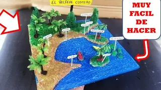 🌳 Maqueta Del Relieve Costero / Como Hacer La Maqueta Del Relieve de La Costa