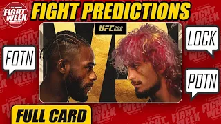 Prediction Show | UFC 292 Sterling Vs O’Malley | FOTN & POTN picks