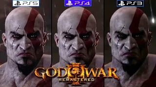 God of War 3 || Graphics Comparison PS3 vs PS4 vs PS5