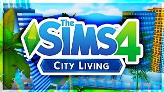 The Sims 4: City Living | San Myshuno Apartments + World Overview!