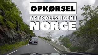 Opkørsel på Trollstigen - Se hele vejen op i et langt klip