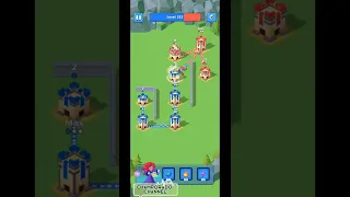 Gameplay CONQUER THE TOWER : Takeover Level 383 & Level 384, Strategy Game, GameLord 3D Android Game