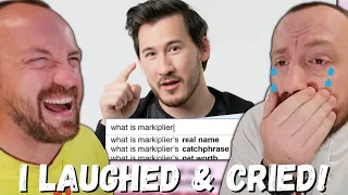 HILARIOUS & SAD INTERVIEW! Markiplier Answers the Web's Most Searched Questions | WIRED (REACTION!)