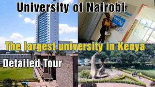 University Of Nairobi MAIN Campus Tour|| Clabu|| Hostels