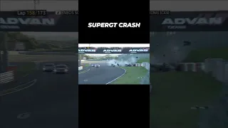 💣Crash Super GT #crash #supergt #suzuka #racing #ride #shorts