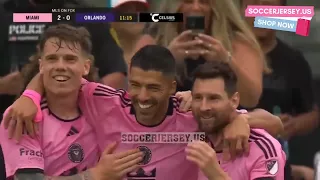 Messi, Suarez Show  & 2 goal 🔥 Inter Miami vs Orlando City 5 0 ALL GOALS & HIGHLIGHTS 🔥  HD 2024