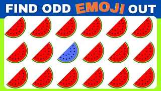 Find The Odd Fruit 🍓 🍉🍒🍇Out  |  FRUITS CHALLENGE | How Good Are Your Eyes 👀#11