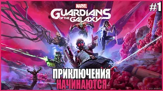 СТРАЖИ ГАЛАКТИКИ ВЫШЛИ ● Guardians Of The Galaxy #1 ● СТРАЖИ ГАЛАКТИКИ ПОЛНОЕ ПРОХОЖДЕНИЕ