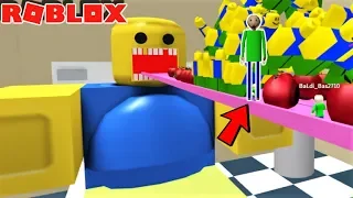 FEED THE GIANT NOOB!!  feat Baldi and Fans | The Weird Side of Roblox