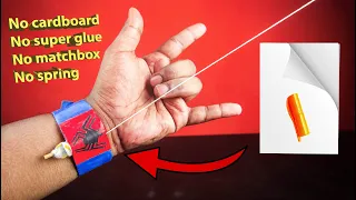 How To Make Miles Morales Spider-Man Web Shooter  | no cardboard no super glue no matchbox no spring