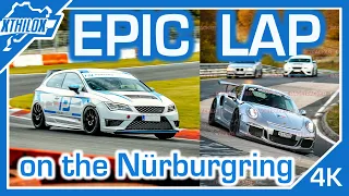 This Lap was JUST EPIC !! Leon Cupra + Porsche GT3 RS having Fun on NÜRBURGRING NORDSCHLEIFE BTG 4K