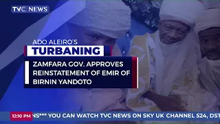 Zamfara Governor, Matawalle Reinstates Monarch Suspended For Turbaning Bandits’ Leader , Ado Aleiro