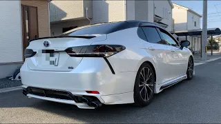 カムリWSのテールランプを交換してみた。シーケンシャルウインカーTail lamp exchange of Camry