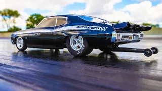 A MINI RIVALRY - THE FIRST MINI RC DRAG CAR - LOSI 1970 CHEVY CHEVELLE