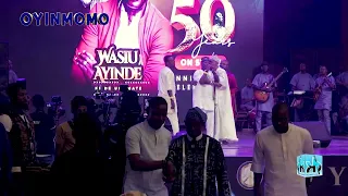 REMI ALUKO PERFORMANCE AT KING WASIU AYINDE MARSHALL (KWAM1) 50 YEARS ON STAGE CELEBRATION.