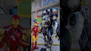 GTA V: IRONMAN SAVED SPIDERMAN GIRLFRIEND FORM VENOM #shorts