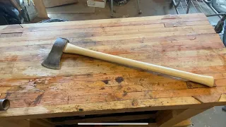 How to rehandle an axe