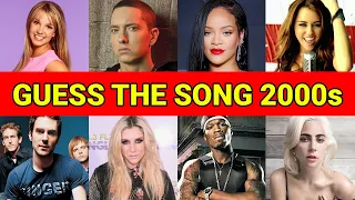 Guess the Top 40 Most Popular Songs of 2000-2010  🎵 | Music Quiz Video