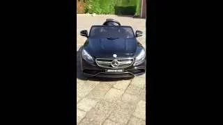 MERCEDES BENZ S63 CHILDREN'S RIDE ON CAR FOR SALE