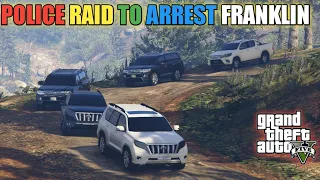 GTA 5 | Security Protocol | Police Raid to Arrest Michael & Franklin | Game Loverz