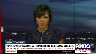 Prichard PD investigating a homicide in Alabama Village