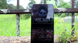 S03E027 Spirit Talker App, Cemetery Session One