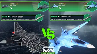 FCAS VS F7 | Strike Fighter Comparison | Modern Warships