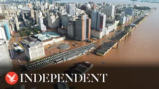 Watch again: Flooding devastates southern Brazil state of Rio Grande do Sul after torrential rain