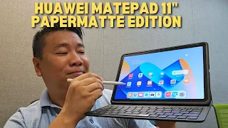 HUAWEI MATEPAD 11" PAPERMATTE EDITION  - HANDS ON TEST AND PREVIEW (SRP PHP 29,999) PHILIPPINES