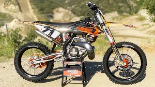 2 Stroke World Championship KTM 300SX build - Motocross Action Magazine