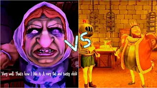 Game Over Scene | Witch Cry VS Angry King