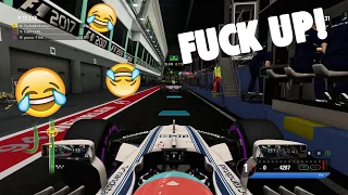 EVERYTHING wrong with F1 2017 in ONE clip