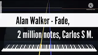 [Black Midi] Alan Walker - Fade, 2 million notes, Carlos S M.