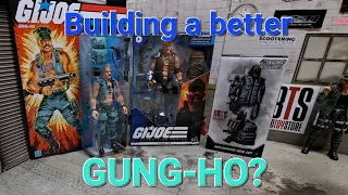 G.I. Joe Classified: Gung-Ho - Can I make him "better"? Basic kitbashing!