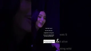 Faouzia singing a completely new song for a fan on TikTok🎶 pt.1 | YOU HAVE TO LISTEN TO IT!!🤯