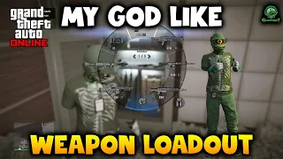 My God Like Custom Weapon Loadout! | GTA Online- Best Guns Too Use In The Game!