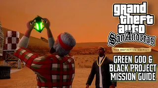 GTA SAN ANDREAS DEFINITIVE EDITION PART 22 - BLACK PROJECT AND GREEN GOO (All Truth Missions)