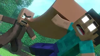 Top 5 Funny Minecraft Animations Created By MrFudgeMonkeyz