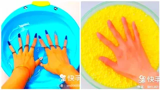 Most Relaxing and Satisfying Slime Videos #118 //Fast Version // Slime ASMR //